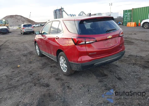 2024 Chevrolet Equinox Awd Lt из США, поврежденный, VIN 3GNAXUEG5RS102940